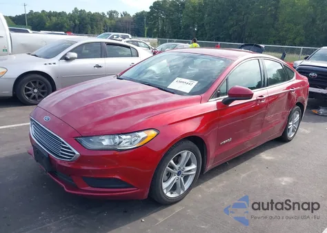 2018 Ford Fusion Hybrid Se from USA, damaged, VIN 3FA6P0LU2JR221675